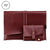 15 Laptop / Tablet Bag - Genuine Leather - Universal - Cable Winder - Business Power Adapter - Coffee