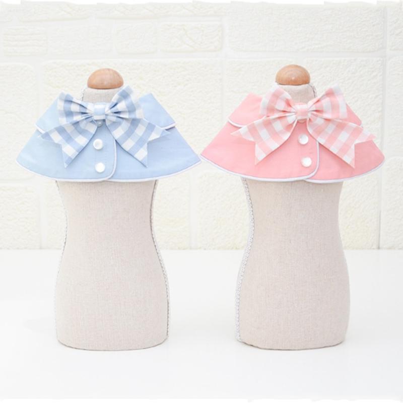 Pet Accessories Dog Small Shawl Bib Saliva Towel Triangle Scarf - Size L - Light Yellow