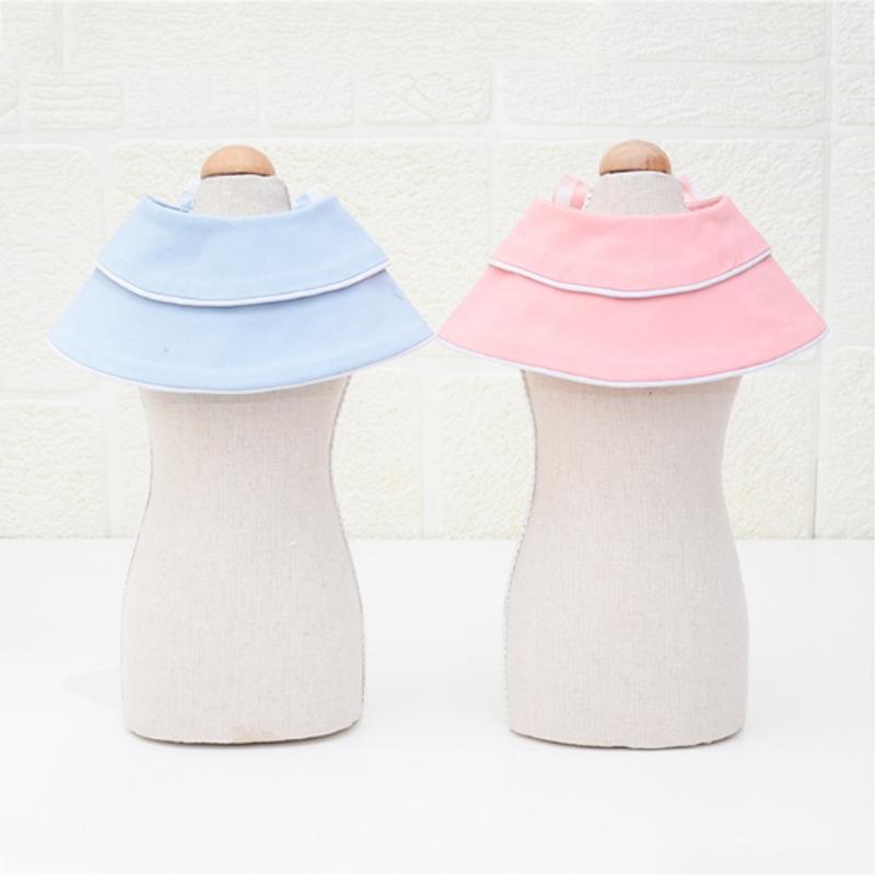 Pet Accessories Dog Small Shawl Bib Saliva Towel Triangle Scarf - Size L - Light Yellow