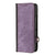 For Samsung Galaxy Z Fold4 5G Leather Phone Case With Side Buckle - Dark Green