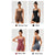 Yoga Bodysuit With Chest Pad Size L Tight Fit - Blue Gray - L