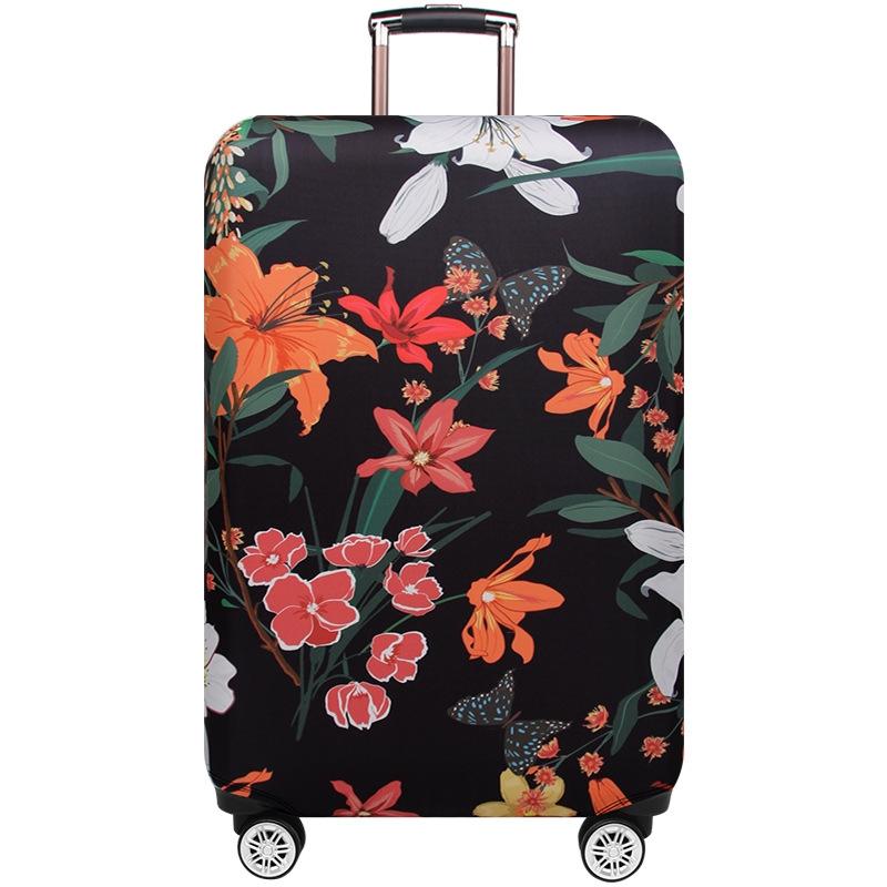 Thickened Luggage Cover - Elastic Wear-resistant Anti-dust Protection - Size l - Happy Planet