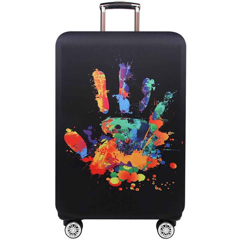Thickened Luggage Cover - Elastic Wear-resistant Anti-dust Protection - Size l - Happy Planet