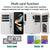 For Samsung Galaxy Z Fold4 5G Foldable Diamond Lattice Phone Case - Dark Green