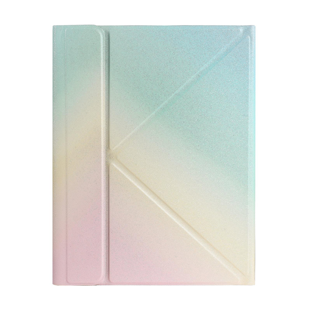 Bluetooth Keyboard Leather Case For Ipad Pro 11 With Triangle Holder & Pen Slot - Fits 2021 / 2020 / 2018 & Air 4 10.9 - Splittable - Gradient Dark Green