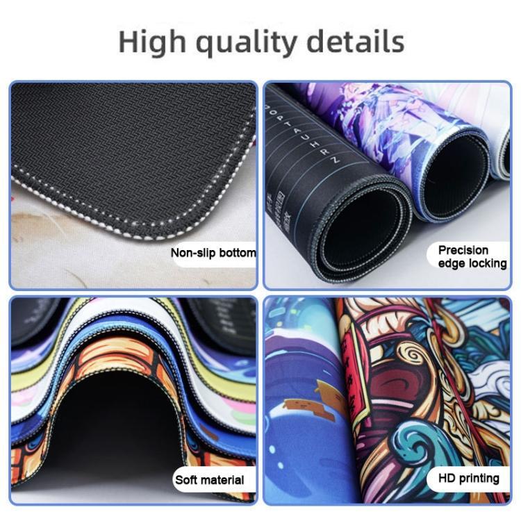 Abstract Gaming Desk Mat 300 X 600 X 2Mm - Abstract Fluid 9 - 300X800X2Mm