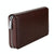 Leather Rfid Passport & Card Holder - Compact - Coffee