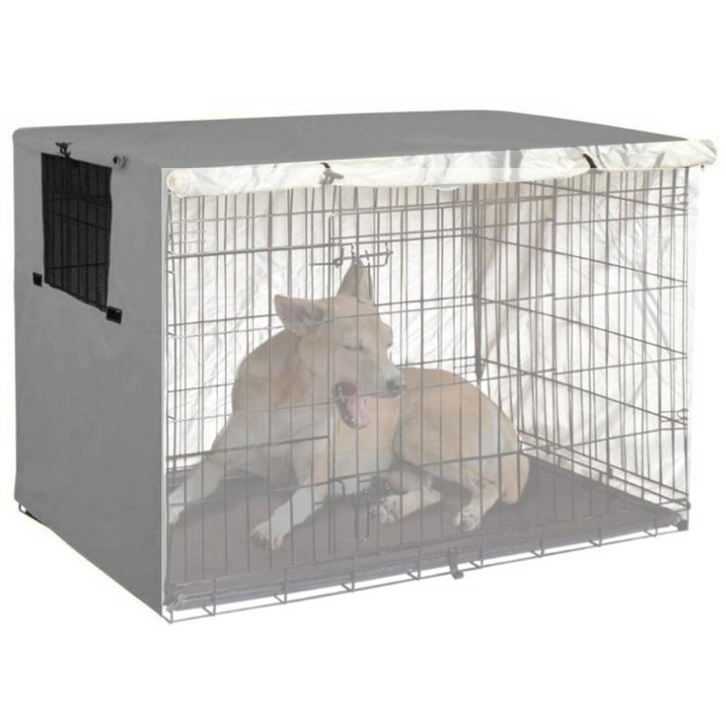 Outdoor Pet Cage Cover - Waterproof & Dustproof - 109x74x76cm - Beige