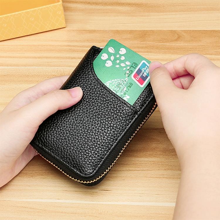 Multi Card Rfid Ladies Wallet - Coffee