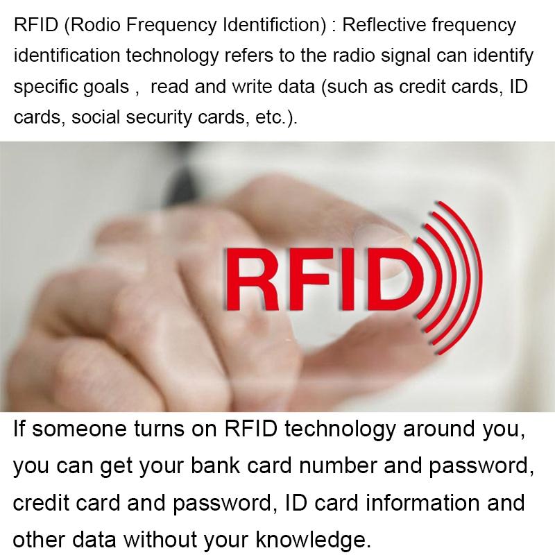 Leather Rfid Card Holder - Blocking - Coffee