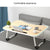 Adjustable Folding Laptop Desk - Non-slip W-shaped Legs Square Pattern Portable Cloud Design - Hcb5115C