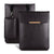 13.3 2-In-1 Laptop Sleeve With Mouse Storage In Pu Leather - Coffee