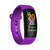 Waterproof Tft Smart Bracelet With Call / Heart / Sleep / Bp Monitoring And Sedentary Reminder - Coffee