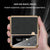 For Samsung Galaxy z Fold4 5G Foldable Lambskin Phone Case - Electroplated - Black