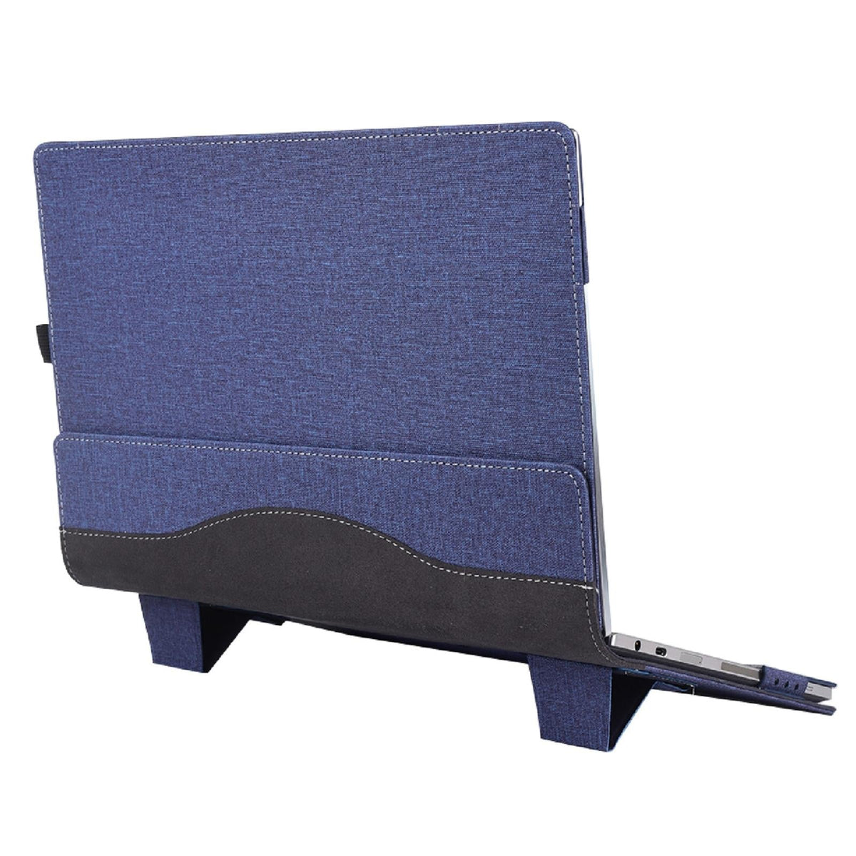 Protective Leather Laptop Case With Stand - 15.6 Inch - Wine Red - For Samsung Galaxy Book 3 360