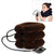 Full Cashmere Cervical Traction Instrument Neck Massage & Support - Coffee
