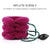 Full Cashmere Cervical Traction Instrument Neck Massage & Support - Coffee