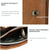 Antimagnetic Rfid Leather Wallet for Men - Coffee