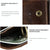 Antimagnetic Rfid Leather Wallet for Men - Coffee
