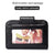 Women Cowhide Leather Rfid Wallet - Horizontal Design - Coffee