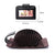 Women Cowhide Leather Rfid Wallet - Horizontal Design - Coffee