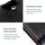 Women Vertical Cowhide Leather Rfid Wallet - Coffee