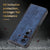 For Samsung Galaxy z Fold4 5G Embossed 3d Skin Texture Phone Case - Sleek Design - Sapphire Blue