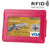 Leather Rfid Blocking Card Holder Wallet with 3 Slots and Pocket - Coffee