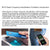 Leather Rfid Blocking Card Holder Wallet with 3 Slots and Pocket - Coffee