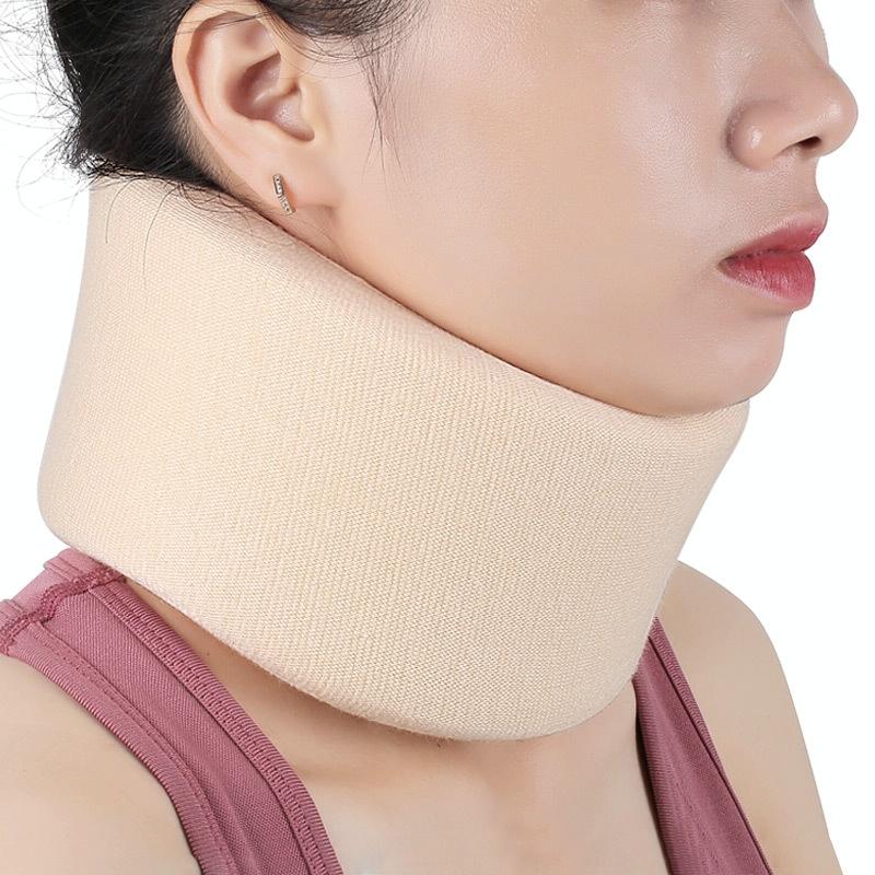 Adjustable Breathable Neck Brace Size L Flesh For Men &amp; Women