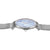 Stylish Women Quartz Watch With Stainless Steel Band - Round Dial Silver Alloy Case