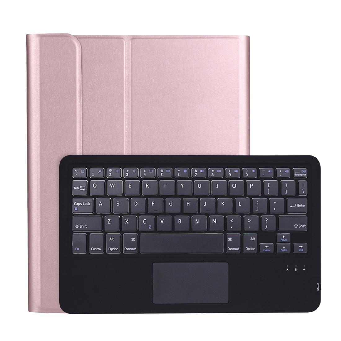 Detachable Bluetooth Keyboard Tablet Case For Ipad Pro 11 With Touchpad & Pen Slot - Dark Blue