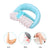 Portable Meridian Massager Compact Roller For Muscle Relief - Blue Dot