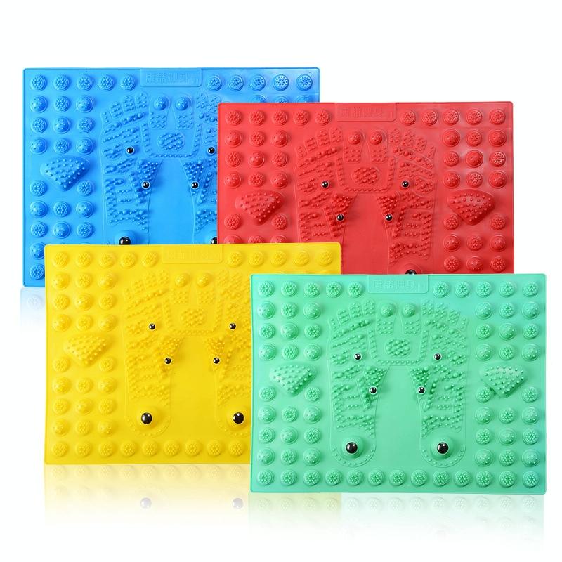 Foot Magnetic Therapy Massage Pad Toe Pressing Board - Red