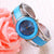 Stainless Steel Diamond Bracelet Watch for Women - Hollow Mirror Surface - White