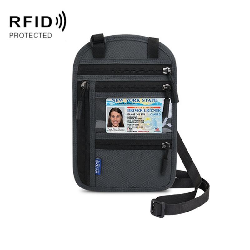Rfid Passport & Certificate Protection Cover - Lake Blue