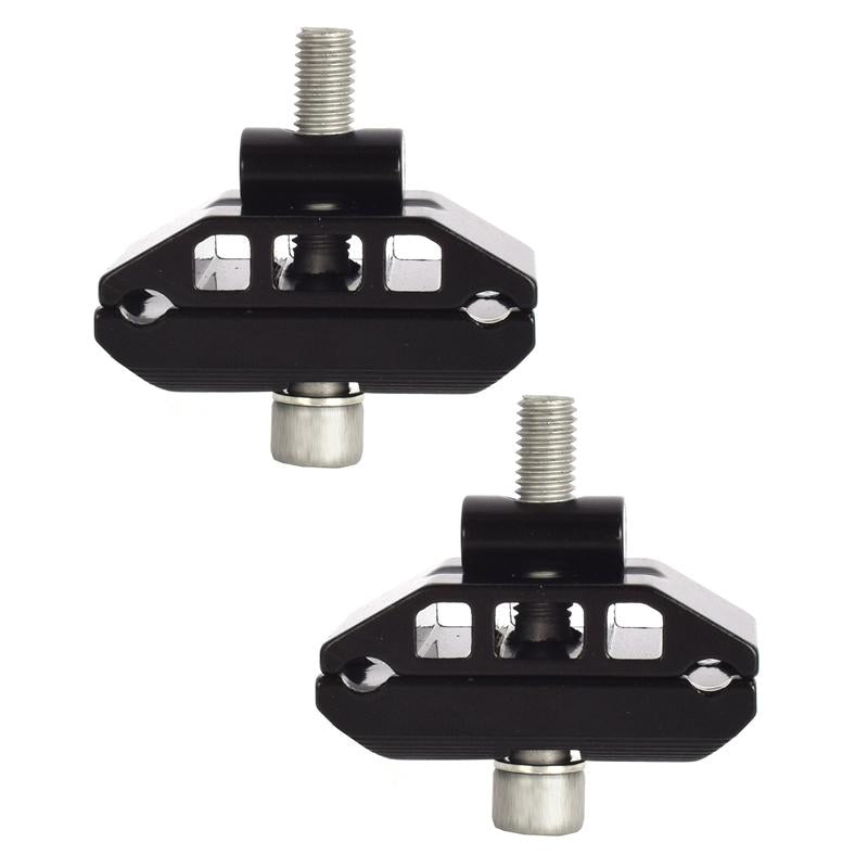 Universal Bike Seat Clamp With Screw Connector - Double Rail Gold