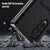 For Samsung Galaxy Z Fold4 5G Anti-Fall King Kong Phone Case - Silver