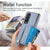 For Samsung Galaxy Z Fold4 5G Wristband Phone Case - Green