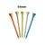 40 Wooden Golf Tees with Ball Holder - 83Mm