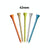 40 Wooden Golf Tees with Ball Holder - 83Mm