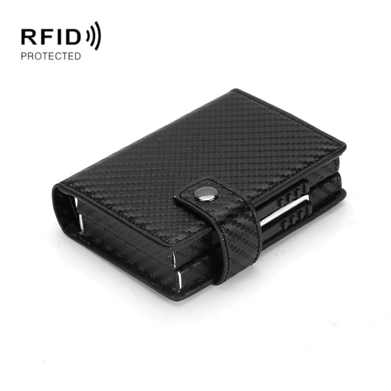 Secure Dual Card Wallet With Rfid Blocking