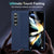 For Samsung Galaxy Z Fold4 5G Silicone Wristband Foldable Phone Case - Clear