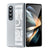 For Samsung Galaxy Z Fold4 5G Silicone Wristband Foldable Phone Case - Clear