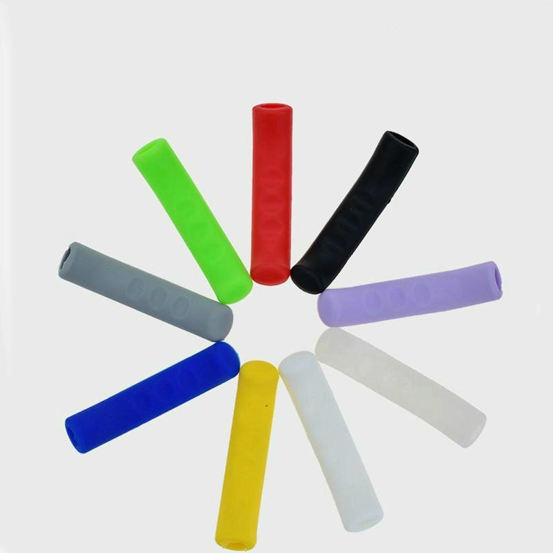 Non-slip Silicone Handbrake Covers for Xiaomi Mijia M365 Electric Scooter 2 Pcs - Black