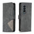 For Samsung Galaxy Z Fold4 5G Magnetic Rhombus Texture Case - Green