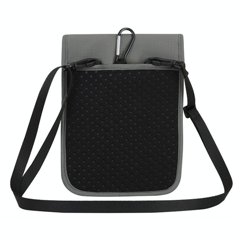 Rfid Passport Storage Bag Anti Theft Messenger - Black