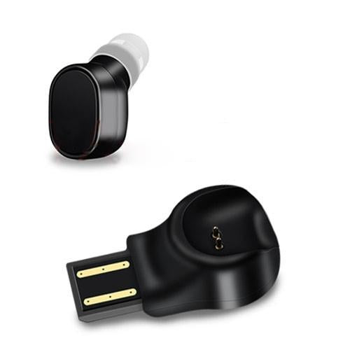 Portable Magnetic Bluetooth Earbud for Iphone - Lesiri X12 - White