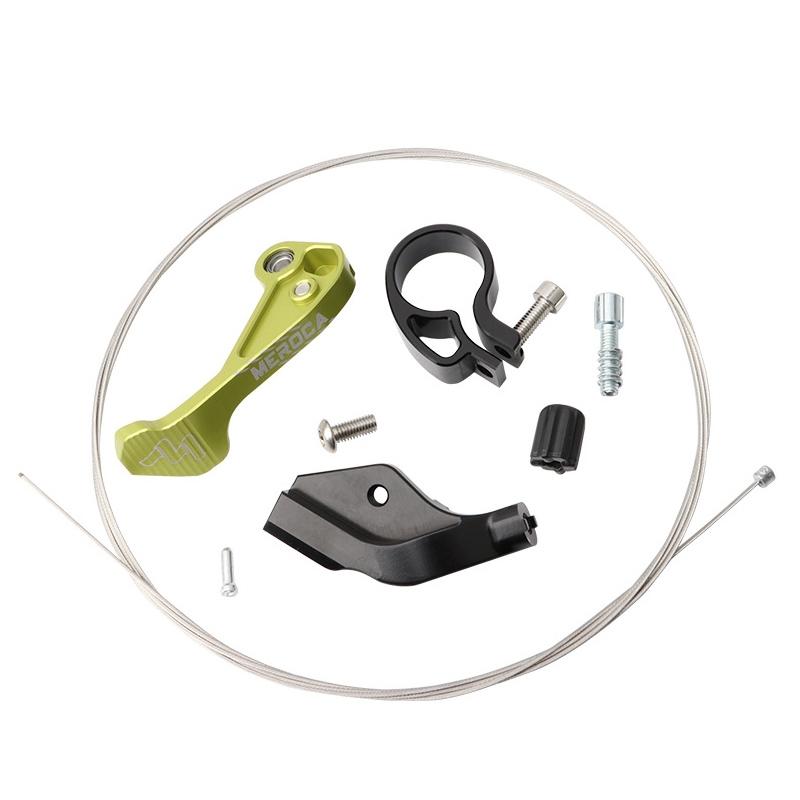 Telescoping Bike Pipeline Control Switch - Black Purple