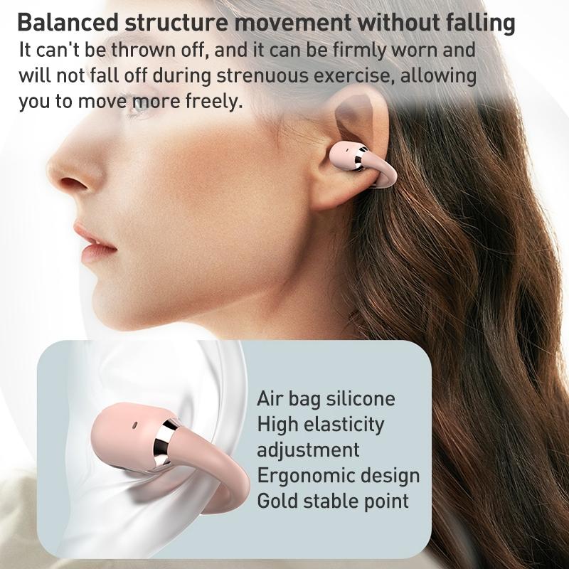 Symphony Gs09s Tws Bluetooth Earphones - Zga Air Conduction - Pink